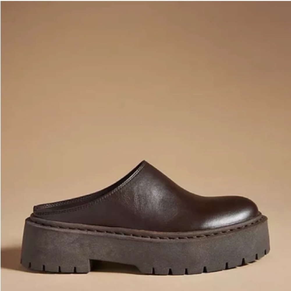 Pilcro Anthropologie Chunky Clogs
